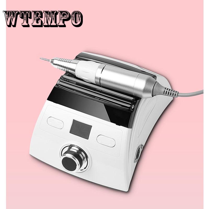 Grinding Pen Machine Set Manicure Pedicure Tools with Foot Switch Nail Drill Machine Kit