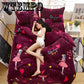 Bedding Set Comfortable Duvet Cover Soft Quilt Cover Pillow Cases Bed Sheet Fashion Bedclothe