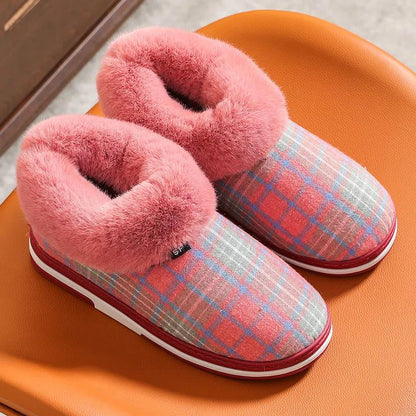 Women's Handmade Cotton Shoes Winter Cold and Warm Home Shoes Comfortable