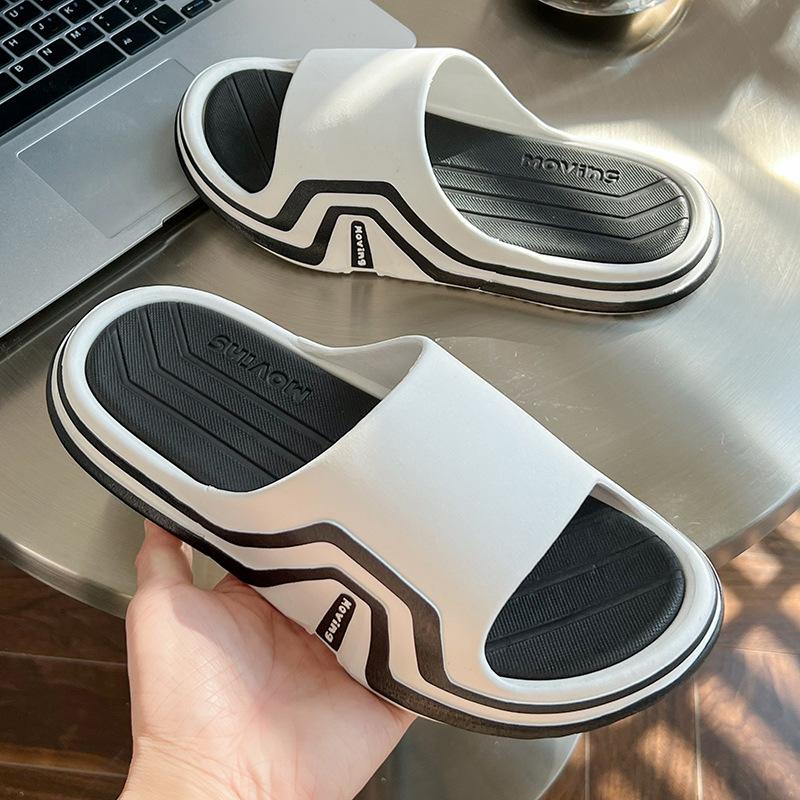 Plus Size Slippers Men Summer Line Non-slip Slippers Couple Shoes Plus Size Furniture Shoes Outdoor Slippers