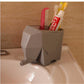 Creative Elephant Shape Kitchen Plastic Chopsticks Box Tube Tableware Storage Box Flower Pot