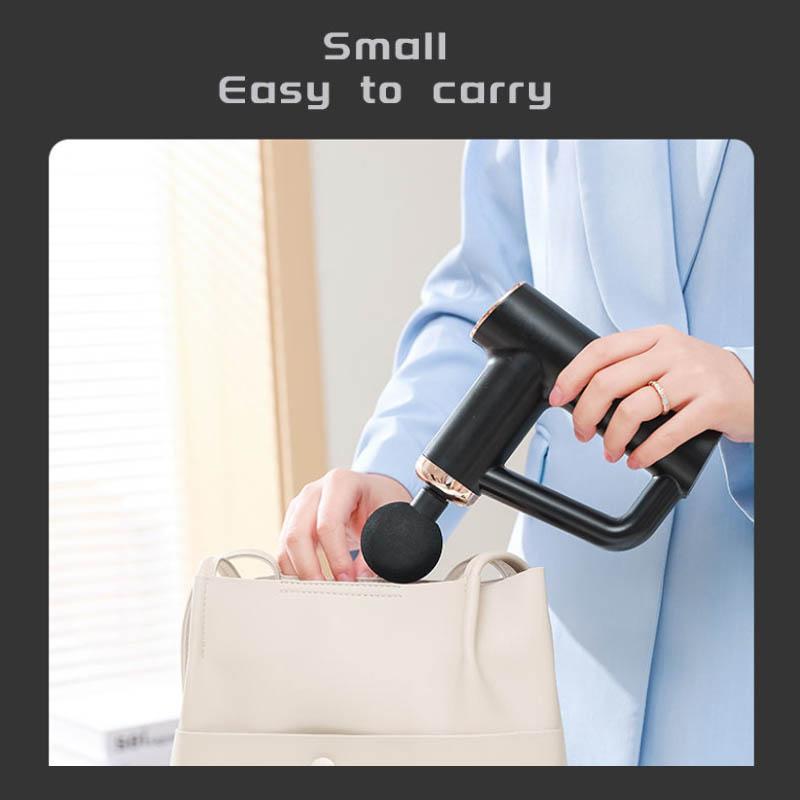 Mini Fascia Gun Massage Neck Film Relief Relax Muscle Gun Electric Fitness Massager