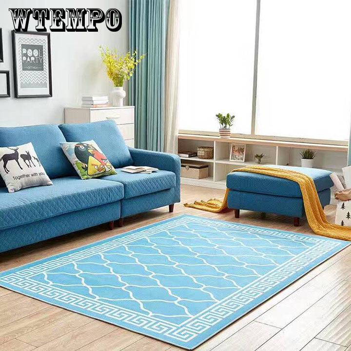 Nordic Modern Art Geometric Carpet for Living Room Bedroom Anti-skid Big Size Carpets