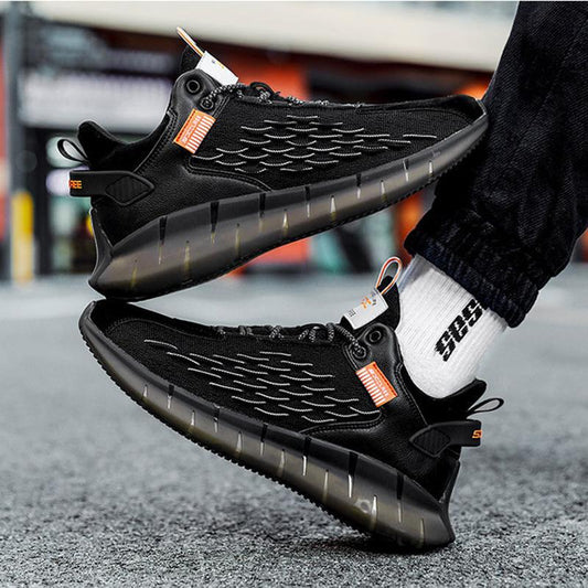 Men's Fashion Sports Shoes Leisure All-match Increase Shoes Spring and Summer Outdoor Running Breathable Clearance Shoes