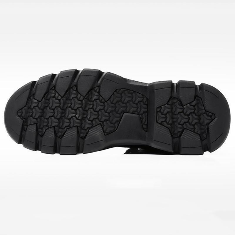 Autumn and Winter Plus Velvet Korean Version of The British Martin Boots Men's Leather Boots
