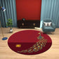 Chinese-style Round Carpet Living Room Study Light Luxury Nationality Style Tide Room Carpet Bedroom Bedside Mat