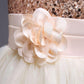 5-14yrs Baby Girl Flower Sequin Dress High Quality Party Princess Dress Children Dress