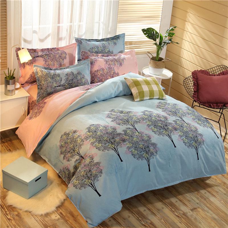 Bedding Set Modern Geometric Print Bedclothes Duvet Full Sets Twin Cover Queen
