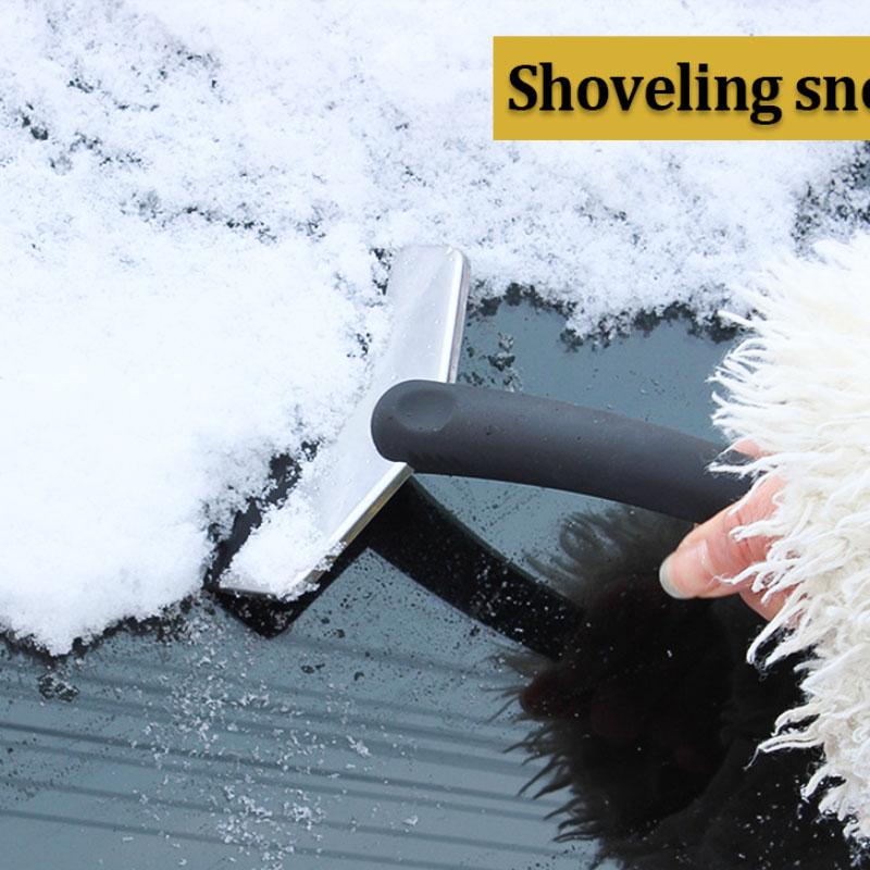 Stainless Steel Snow Removal Shovel with Glass Snow Removal Shoveling Snow Removal Snow Removal Shovel Snow Shovel Frost Tool Deicing Shovel