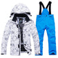 Children's Ski Clothing Suit Outdoor Windproof and Waterproof Two-piece Sportswear Wear-resistant Tooling Snowboard Clothing