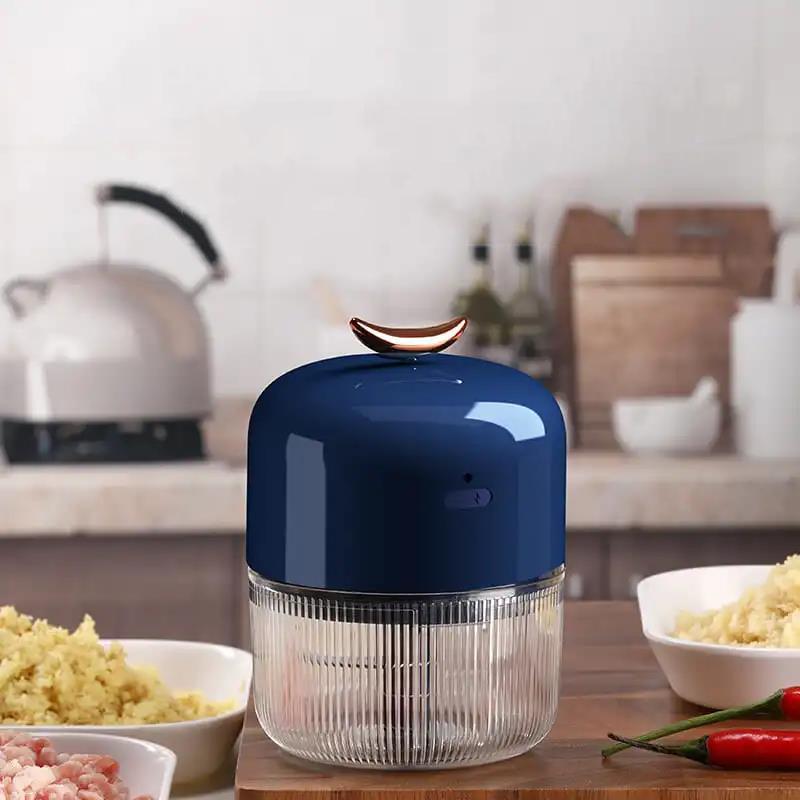 Artifact for Pounding Garlic Whipping Garlic Garlic Beater Electric Mini Household Garlic Minced Garlic Crusher 150ml Electric Cooking Machine