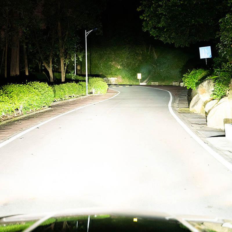 Car Led Headlights 12V24V H1 H4 H7 9005 Ultra-bright Condensing Far and Near Light Integrated Laser Lens Headlights 9006 9012 260W