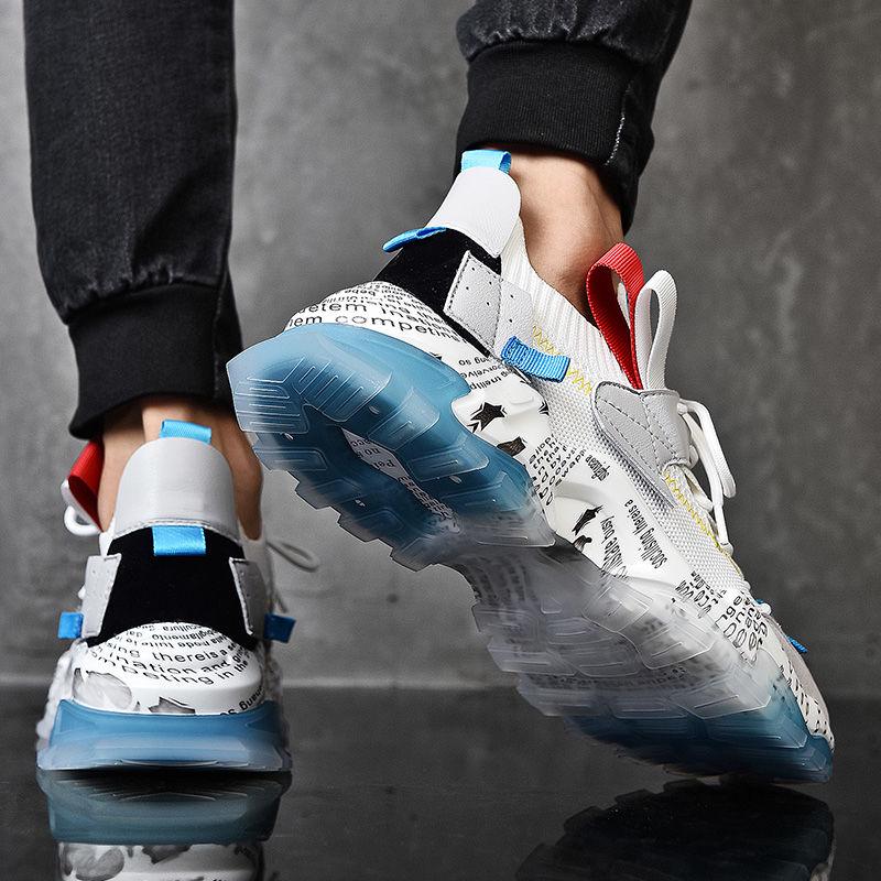 Fashion Men's Sneakers Summer Design New Trend Mens Shoes Casual Mesh Breathable Light Tenis Masculino Adulto Footwears