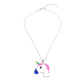 Unicorn Unicorn Pendant Chain Necklace Painted Horse Sweater Chain Batch...