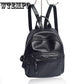 Backpack Women Shoulder School Bags Vintage Leather Anti Theft Backpack Back Pack Lady