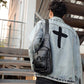 Chest Bag Men Waterproof Large Capacity Multi-pocket Crossbody Outdoor Sports Shoulder Bag