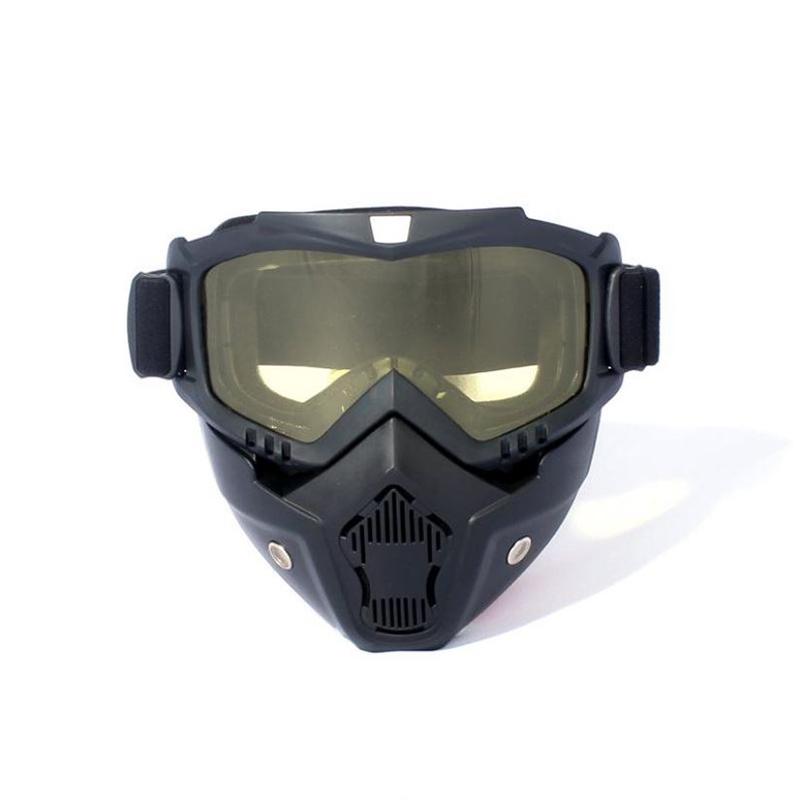 Outdoor Riding Goggles Windproof Ski Snowboard Motorcycle Mask CS Goggles