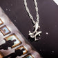 Fashion Joker Item Diamond Dolphin Necklace Clavicle Chain Jewelry