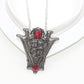 States Film and Television Twilight New Moon Crest Tower Clock Necklace Moon Crest Volt