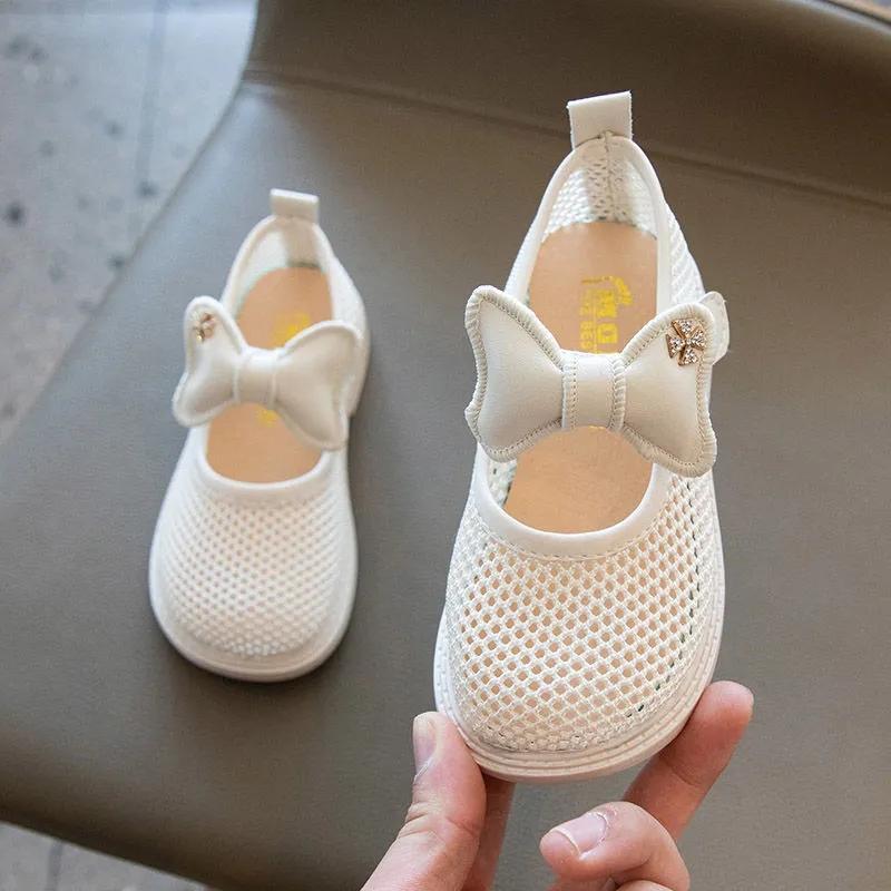 Girl Princess Shoes Summer Versatile Children Girls Baby Hollow Breathable Fashionable Shoes