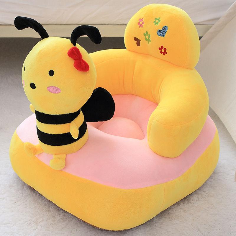 4 Months-4 Years Old Children Seat High Elastic Sponge Thicker and Softer Plush Baby Sofa Bedroom Living Room Baby Room
