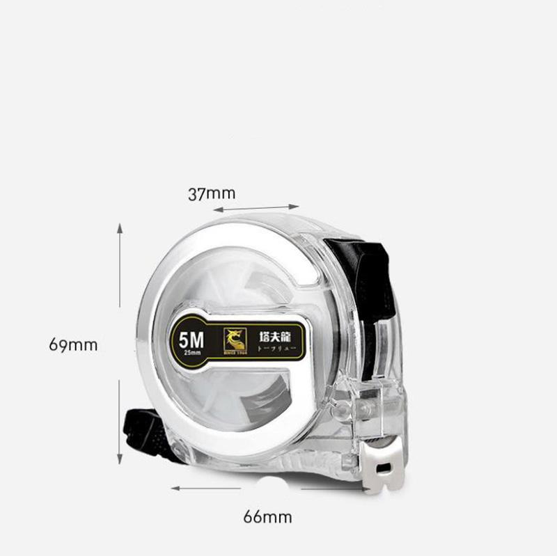 1/3/10pcs Mini Tape Measure Self-locking High Precision Measuring Rule 3/5/7.5/10m Stainless Steel Tape Measure