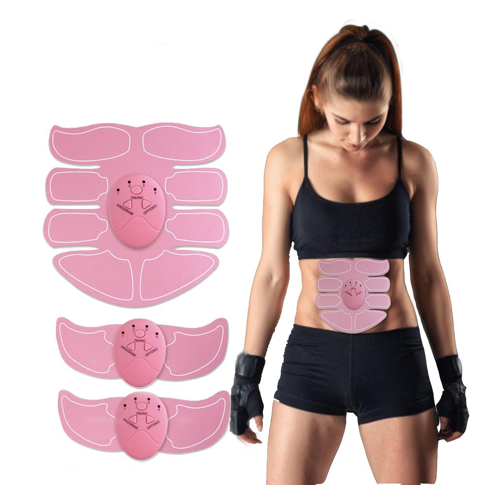 Electric Stimulators Massager Abdominal Muscle Exerciser Belly Arm Exercise Home Fitness Equipment