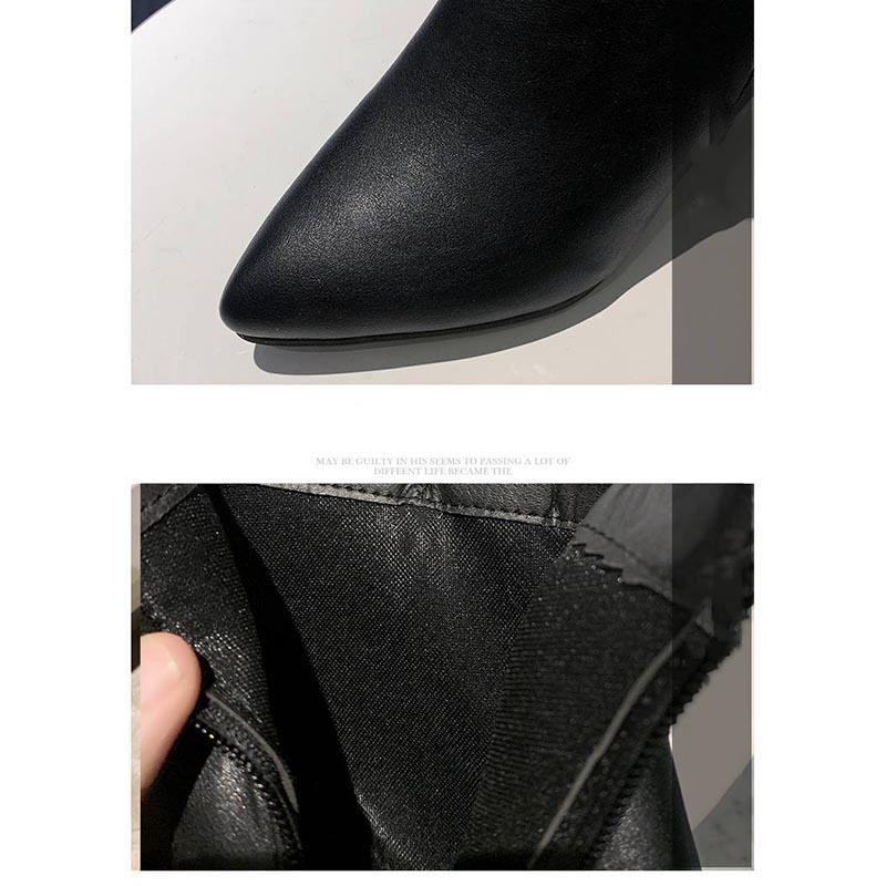 Woman Stiletto Heels Pointed Toe Ankle Boots Ladies Suede Women's High Heels Female Women Short Boot