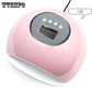 72W UV LED Lamp Nail Dryer for All Gels Nail Polish Manicure Tool Light UV Lamp Therapy Lamp Nail