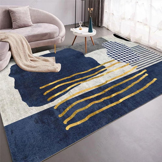 Modern Geometric Home Bedroom Carpet Nordic Minimalist Carpet for Living Room