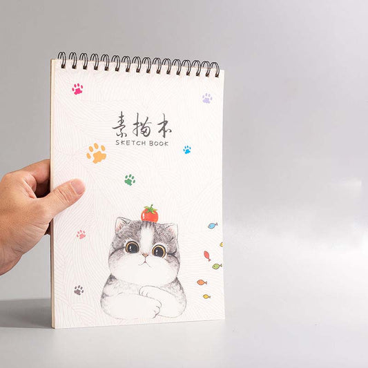 Art Student Sketchbook A4 Sketch Watercolor Gouache Hand-painted Picture Book