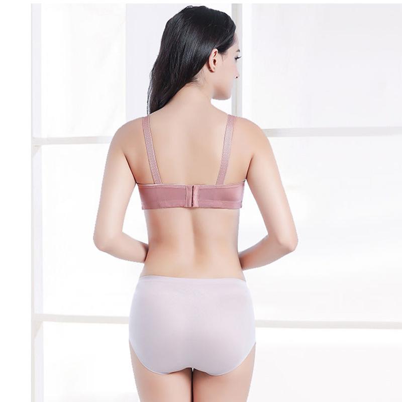 Large Size Women's Underwear Thin Section No Steel Ring Bra Light and Thin Breathable Gathers Breasts and Prevents Sagging