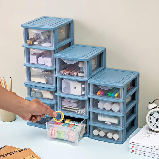 Capacity Cosmetic Storage Box Make Load Organizer Jewellery Nails Make Container Desktop Miscellaneous Storage Box