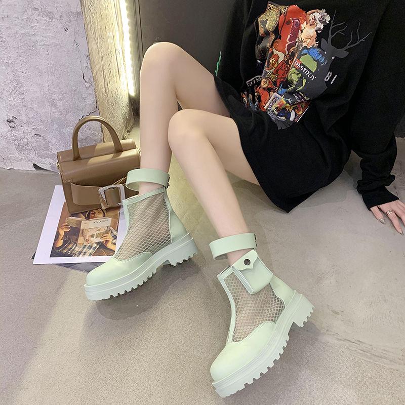 High Quality Sports Sandals Women Summer Thick -Soled Platform Shoes  Casual Beach Roman Shoes Women 'S High Top Shoes
