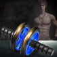 Abdominal Wheel Fitness Wheel Abdominal Muscle Wheel Double-wheel Abdominal Fitness Equipment Home Fat Reduction Exercise