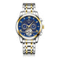 Watch Men Stainless Steel Strap Sports Watch Mens Automatic Mechanical Wristwatches For Business