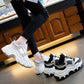 Women's Chunky Sneakers Thick Bottom Platform Vulcanize Shoes Fashion Breathable Casual Running Shoe