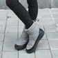 Women's Wear-resistant Ski Boots Down Warm Boots Winter Thick Cotton Shoes Outsole Home Shoes Mother Boots