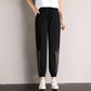 Summer Thin Large Size Harem Pants Female Students Loose Korean Version of Thin Waist Pants Women's Sports and Leisure Nine-point Pants