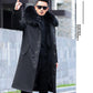 Winter Long Detachable Liner Parka Clothing Men's Faux Fur Thickened Warm Fur Coat