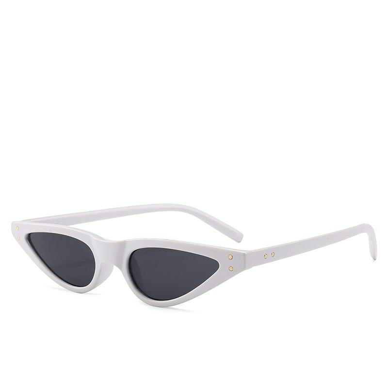 Small Triangle Cat Eye Sunglasses Women Fashion Vintage Cat Eyeglasses Female 2019 Stylish Sun Glass