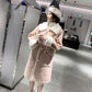 Lapel Lamb Velvet Jacket Winter Korean Version Loose Plus Velvet Thick Warm Loose Large Size Coat