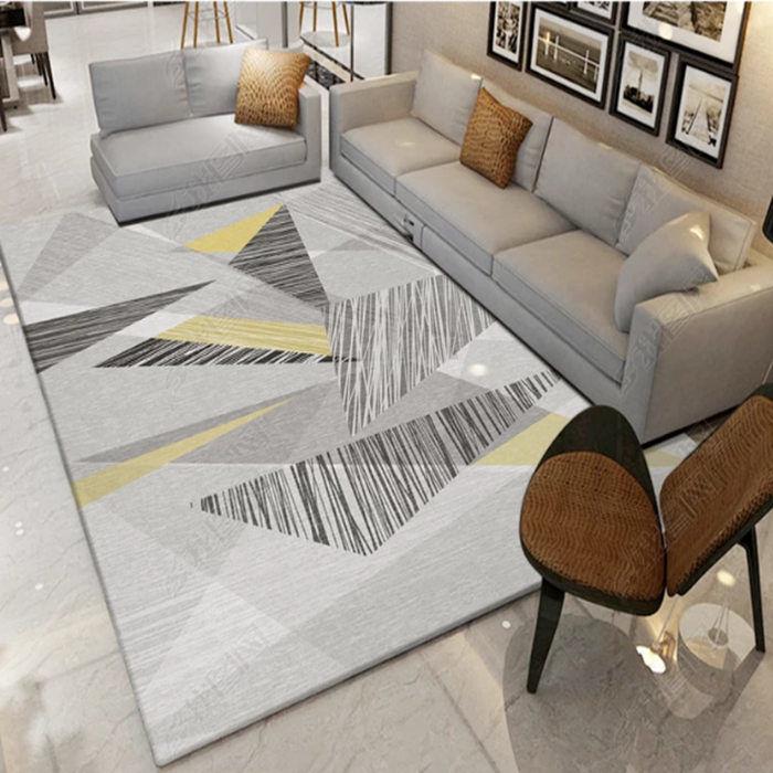 European Flowers Printed Rugs and Carpets Living Room Kids Room Floor Mat Bedroom Area Rugs