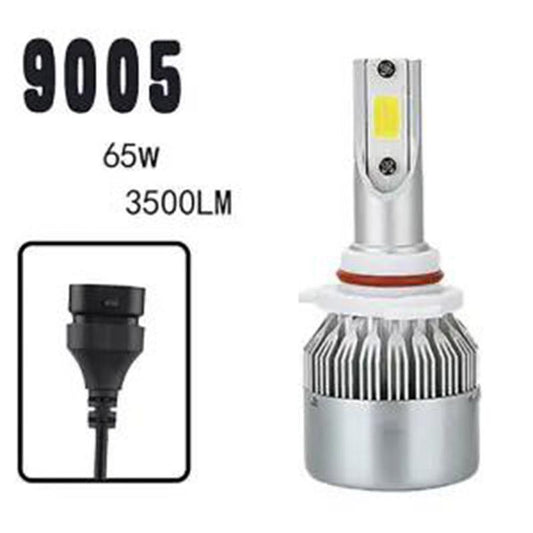 Car Headlights Strong Light 12V24V 65W Super Bright Spotlight 9005 9006 9012 H4 High and Low Beam Integrated H7 Auto Parts