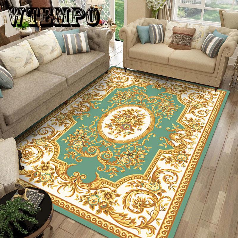 Household floor mats carpet carpet living room sofa cushion coffee table mat bedroom anti-slip
