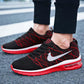 Men Low-top Air Cushion Sneakers Non-slip Mesh Basketball Shoes Breathable Casual Running Shoes