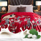 High Grade Winter Chinese 100%Long Mulberry Silk Quilt Quality Handmade 4 Season Silk Comforter Blankets 100%Cotton Fabric Cover