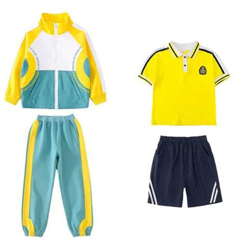Kids School Uniform Foreign Style British Primary School Students Acting Class Uniforms Children's Graduation Suit 2021