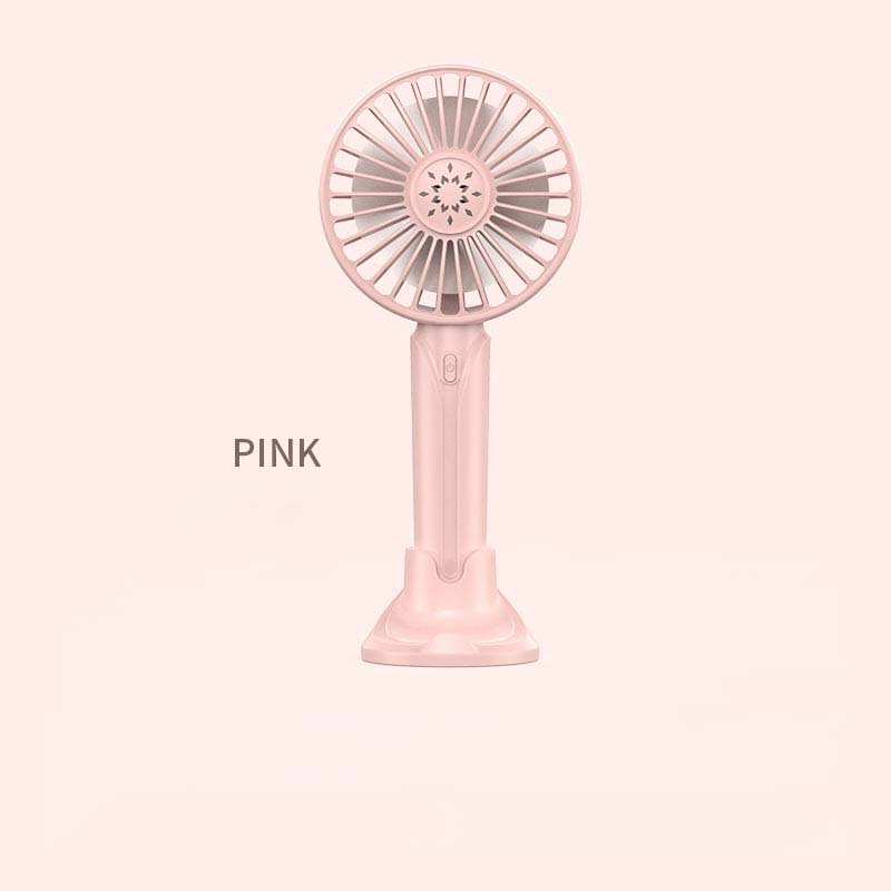 Handheld USB Fan Mini Rechargeable Portable Portable Desktop Ultra-quiet Fan