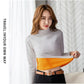 Winter Half High Neck Warm Ladies Bottoming Shirt Plus Velvet Padded Inner Long-sleeved T-shirt Top